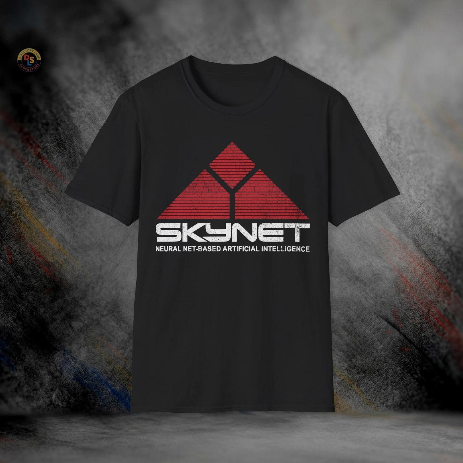 The Terminator Skynet Vintage Sci-Fi T-Shirt | Softstyle Tee L