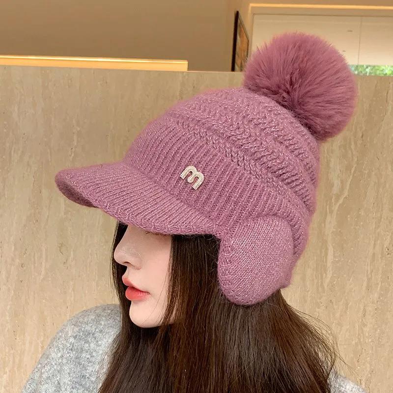 

WTEMPO Плюшевые шапки-бомберы зимние женские бейсболки толстые защитные уши бархатные для езды на велосипеде ветрозащитные холодостойкие теплые шапки из кроличьей шерсти One Size розовый