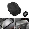 Black Leather Car Center Armrest Box Protection Cover For VW Golf 6 2010-2013