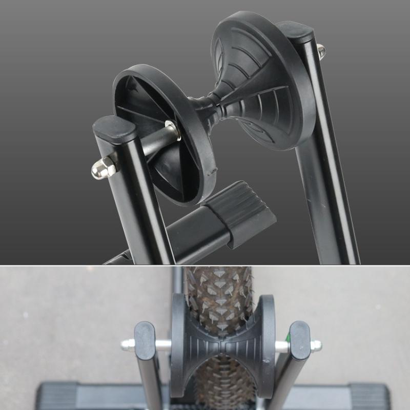 Bicycle folding parking stand, mountain bike portable repair support stand, display stand cycling accessories