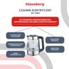 Czajnik Elektryczny Z Regulacją Temperatury Szklany 1.7L KLAUSBERG KB-7888