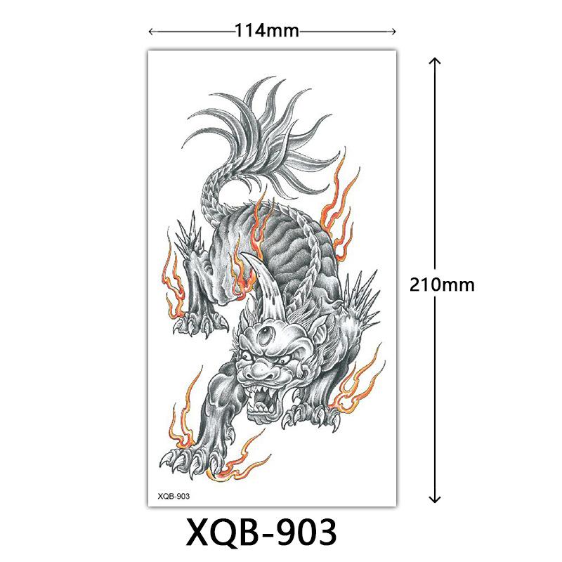 Small Full Arm Tattoo Sticker, Flower Letters, Plain Flower Tattoo Sticker Tattoo