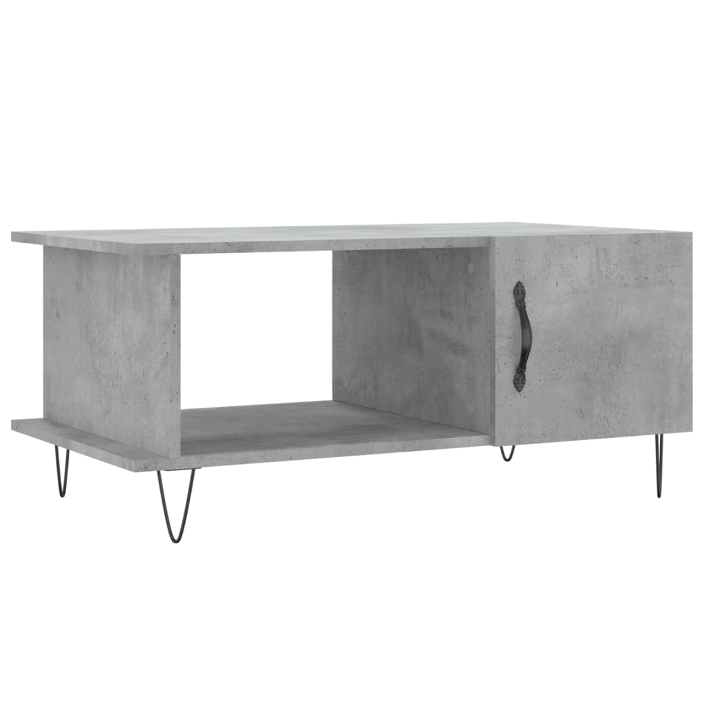  Coffee Table, Concrete Grey, 90x50x40 Cm