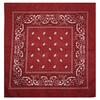 Trifong Bandana Paisley Rot Erwachsene Baumwolle 100% Großes Cashew-Muster 55cm x 55cm