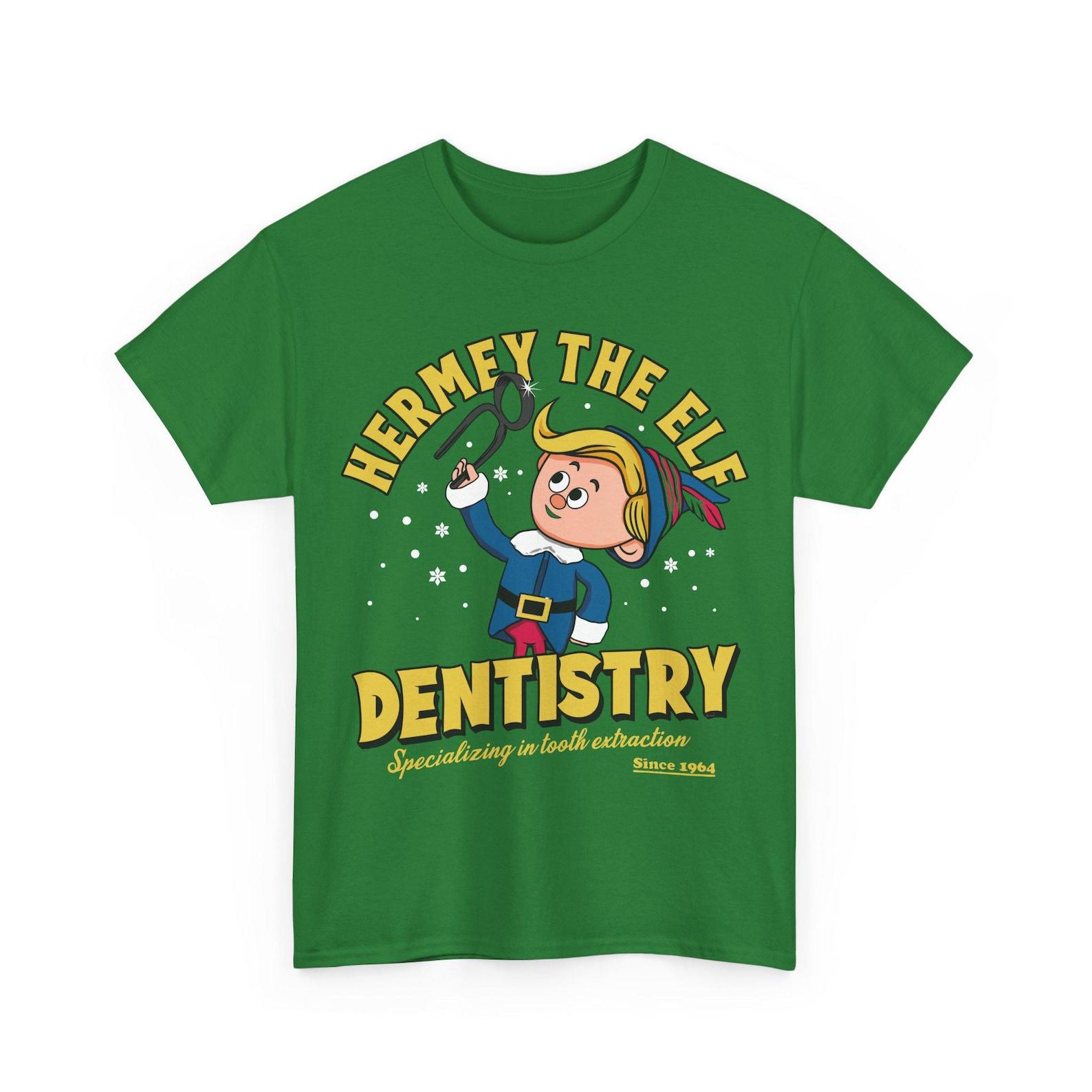 Hermey the Elf Dentistry Gildan Unisex Heavy Cotton Tee 130