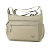 Nylonowa torba crossbody z wieloma kieszeniami na zamek błyskawiczny Regulowany pasek dla mężczyzn i kobiet
