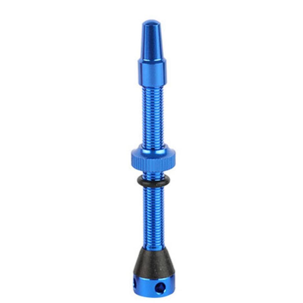 

Metal MTB Cycling for Road Bike Tubeless Air Valve Valve Stem Valve Nozzle Vacuum Nozzle синий