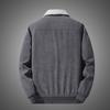Men's 2025 Corduroy Lamb Wool Coat - Velvet Lined Cotton Winter Jacket