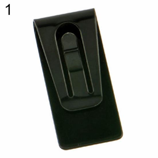 Stainless Steel Slim Pocket Cash Purse Money Clip Wallet ID Credit Card Holder