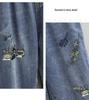 Jeans Harem Larghi a Vita Alta Taglie Forti da Donna - Extra Large