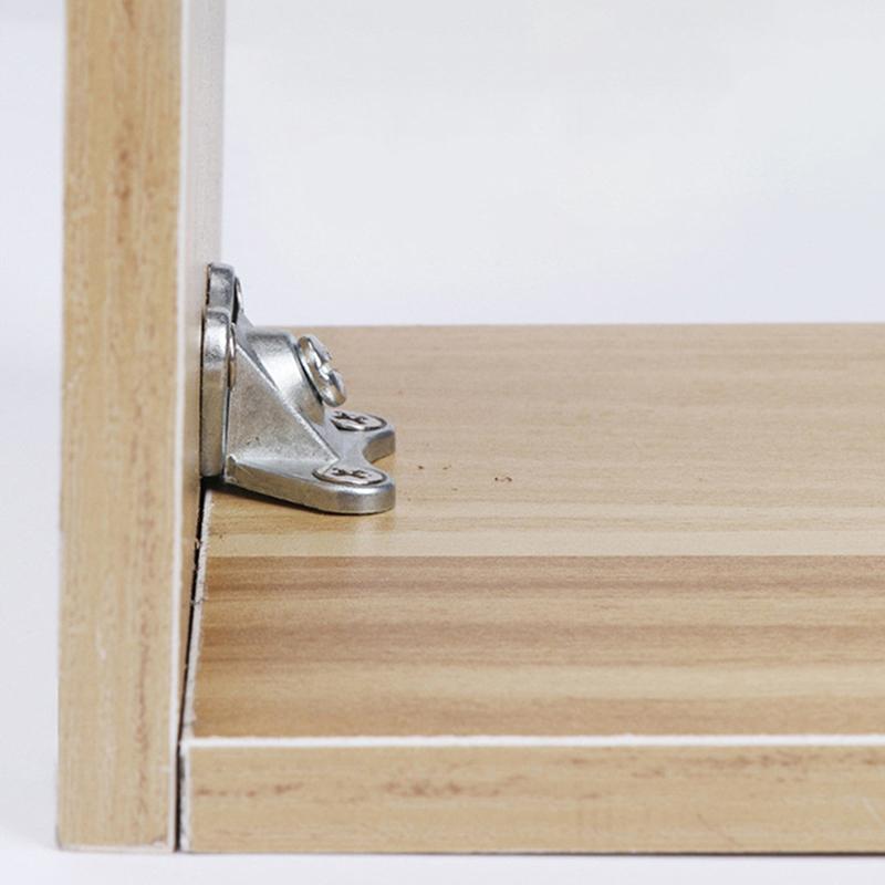 5Pcs Corner Brackets Screws L-Shaped Butterfly Support Connector Removable Combination Fasteners Right Angle Bracket Corner Code