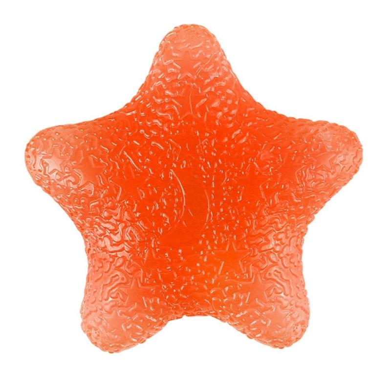 Rehabilitative Hand Grip Device Star Shape Hand Trainer SEBS Texture for Carpal Tunnel Syndrome and Post Injury Recovery