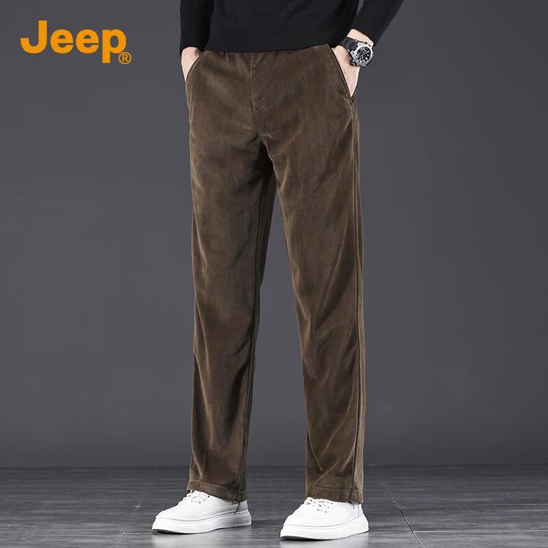 

JEEP Men s Corduroy Straight-Leg Casual Pants 29