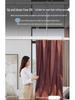 Smart Double Track Motorized Curtains for Duplexes with Voice Remote Control Compatible with Mi Home