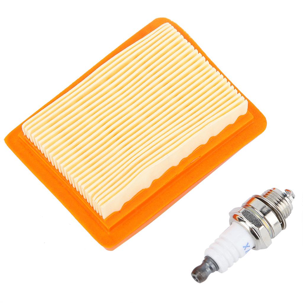 Service Kit Air Filter Spark Plug Fits for Stihl FS120 FS200 And FS250 Brushcutter