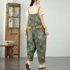 Denim Overalls Summer New Loose Casual Fashionable Jumpsuits Female Big Pocket Streetwear Denim Pants 2025