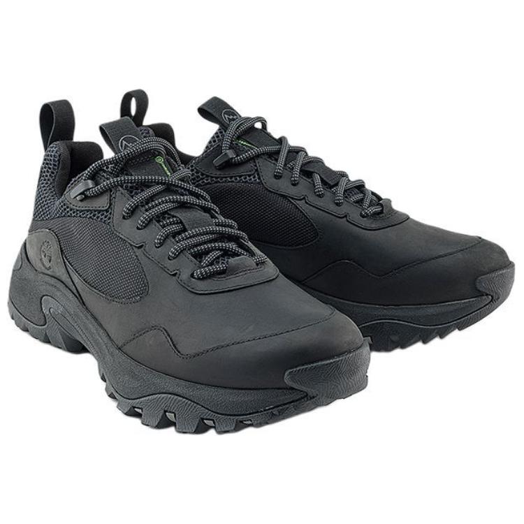 Timberland Peak Comfortable Slip-Resistant Durable Low-Top Hiking Shoes Men Hiking Shoes Black A6DWJW02
