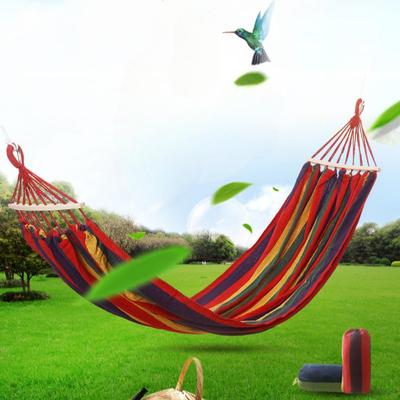 Outdoor Single Hammock, Double Hammock, Plain Canvas Hammock, Park, Children's, Student Dormitory Hammock, Dormitory Swing Hammock