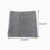 Collar Scarf Neck Warmer With Button Closure Knitted Scarf For Women Wool Scarf Neckerchief Decorative Scarf Neck Warmer