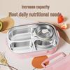 Microwaveable 316 Stainless Steel Insulated Bento Lunch Box for School Girls & Office Workers