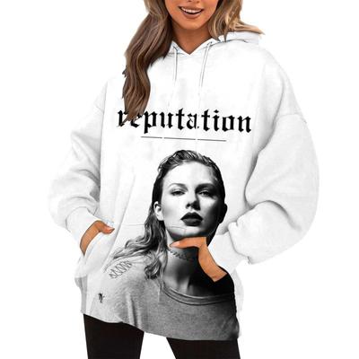Herbst 3D Taylor Swift Bedruckte Hoodies Modische Lässige Sport Langarm Herren Kapuzensweatshirts