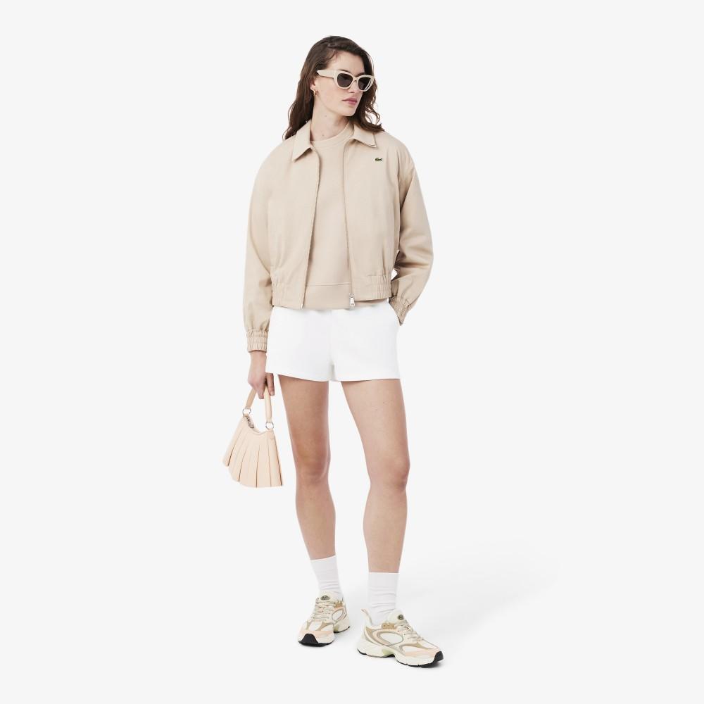 [Lacoste] Women's Double-Face Cushion Fabric Shorts GF9991-56G001