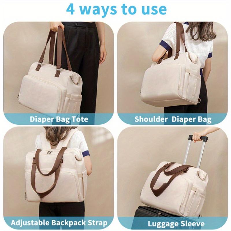 Mummy Bag New Large Capacity Multi-function Three-way Diagonal Span Insulation Maternity Package Baby Bag Mummy Bag Backpack