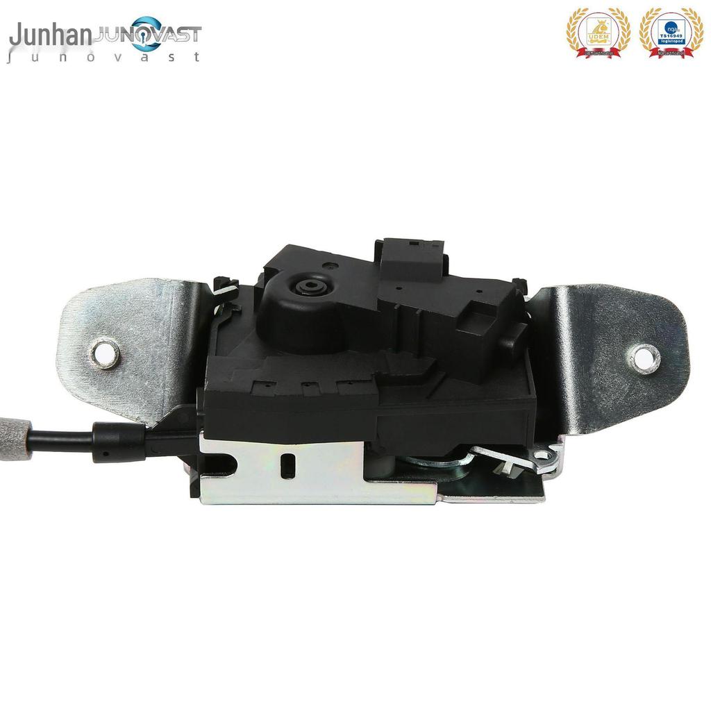 The 6006654-00-B electric tailgate lock actuator fits 2014-2020 Tesla models.