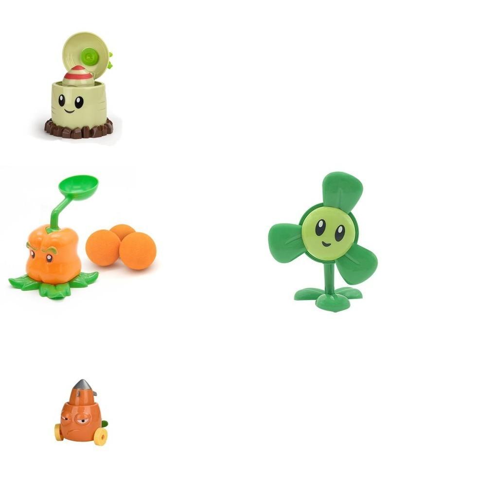 Plant Vs. Zombies Collectible Figures With Various Weapons And Ammunition