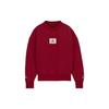 X Two 18 Sweatshirts Women's Red Crew Neck Moderate Regular DV6967-687