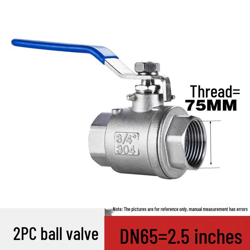 316 Stainless Steel Ball Valve with 304 Hot Melt Double Union PPR, Water Valve Switch, Internal Thread, 1/2 to 1 Inch Household Use