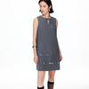 VEROMODA 2025 Fall Bow Beaded Sleeveless A-Line Mini Dress