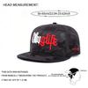 Mode Neue flache Krempe Hut Riot Life Bestickt Street Hip Hop Hut Sonnenschutz Dekoration Baseballkappe Unisex