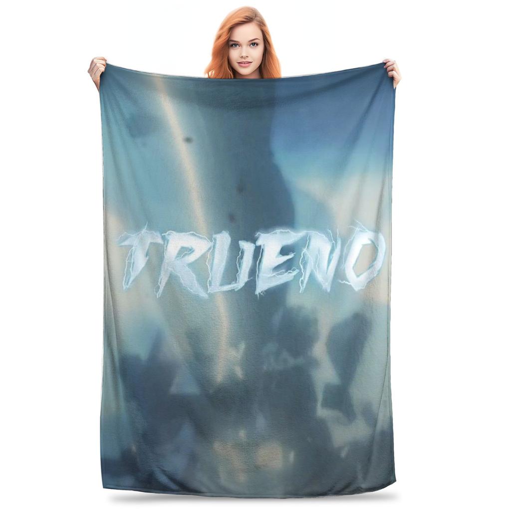 Funny Trueno Hip Hop Rapper Blanket Portable Fleece Sofa Throw Blanket for Couch Bedding Travel Throws Bedspread Quilt