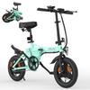 ESKUTE F100 Skládací Dospělý Víceúčelový Pohodlný EBike 250W Motor 36V9Ah Baterie 14 Palcové Tlusté Pneumatiky Elektrické Kolo Venkovní Elektrické Kolo