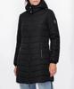 Armani Exchange Women'S Detachable Hooded Slim Padded Coat _Black_A424310520
