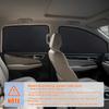 ZATOOTO Side Window Sun Shade - 4 Pack Car Window Covers 99% UV Light Block Car Curta Magnetic Side Window Sun Shade Keeps Cooler For Breastfeeding,