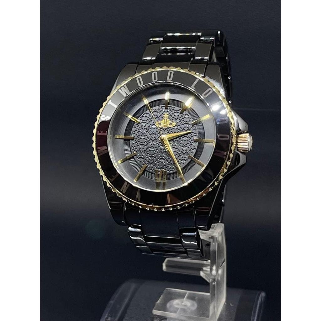 Used Vivienne Westwood Watch Black Ceramic VV048 Excellent Condition