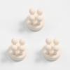Storage Hook, Wall Mounted Shaver Holder, Toothbrush Holder, 6/1 Piece, Bathroom Non Flushing Silicone Hook, Shaver Holder