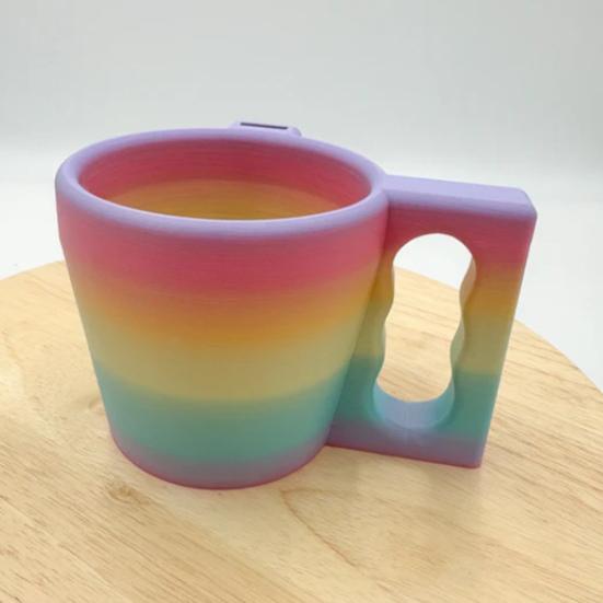 Držák na zmrzlinu, opakovaně použitelný 3D tištěný izolovaný obal s rukojetí od lžíce, nemrznoucí směs bez BPA, stojany na zmrzlinu na jogurtové dezerty