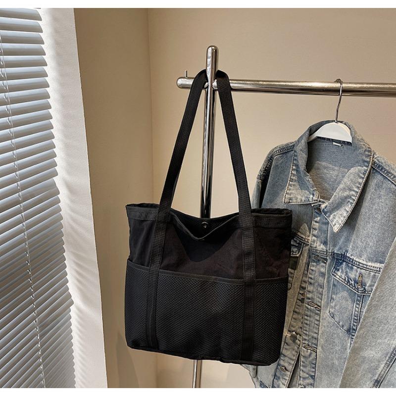 

Women s large-capacity multi-storage bucket bag multi-functional travel shoulder bag swimsuit storage handbag чорний