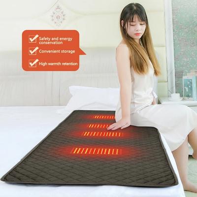 Tapis chauffant 5V Matelas de couchage multifonctionnel Résistant au froid Température à 3 niveaux pour Camping Randonnée pour Randonnée sac au dos