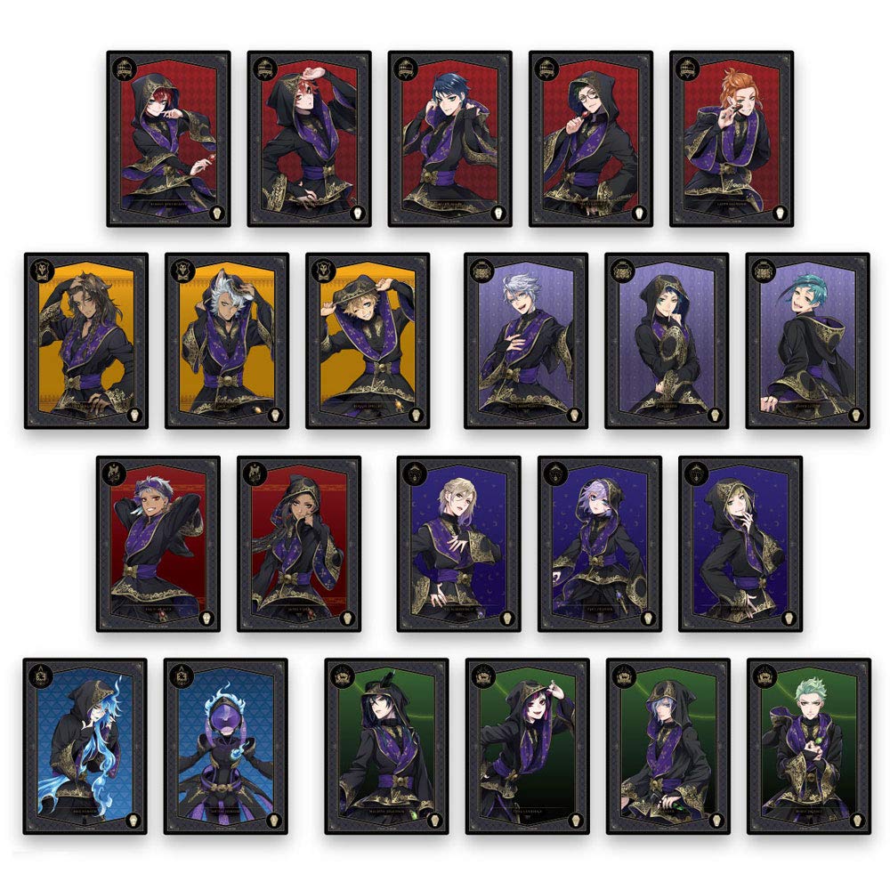 

Sunstar Stationery Twisted Wonderland Коллекция прозрачных листов Полный набор из 22 штук (S2219190)