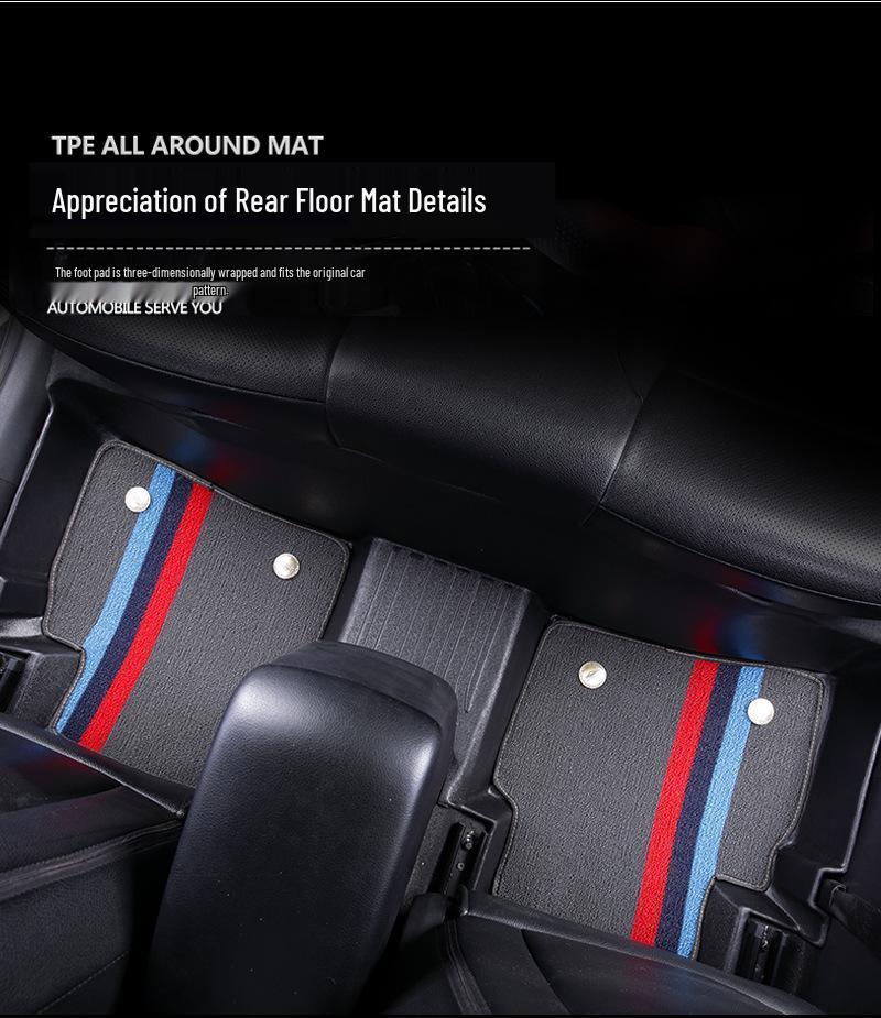 Hongqi Series TPE Waterproof, Wear-Resistant, Thickened All-Around Car Floor Mats