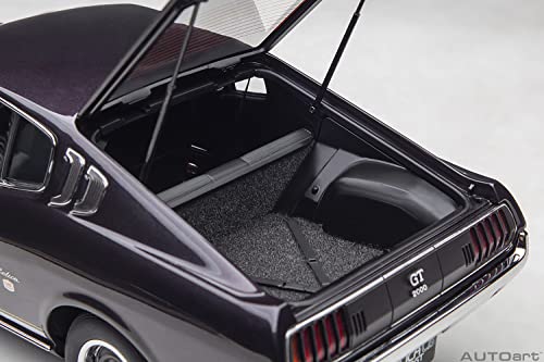 AUTOart 1/18 Scale Toyota Celica Liftback 2000GT (RA25) 1973 Dark Purple Metallic Finished Model