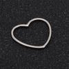 30pcs Stainless Steel Hollow Frame Pendants Silver Stainless Steel Pendants  Earring Craft