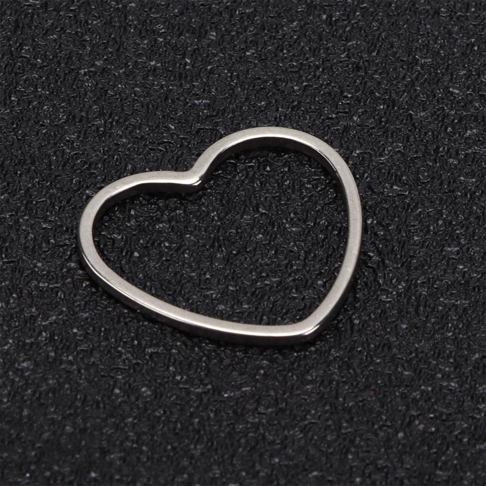 30pcs Stainless Steel Hollow Frame Pendants Silver Stainless Steel Pendants Earring Craft
