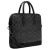 New COACH PVC Briefcase, Handbag Men's Black CJ630-QBO4G
