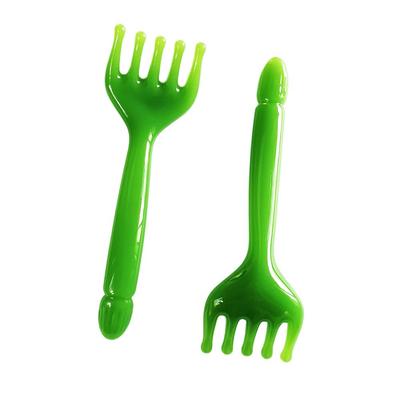Scalp Massage Handheld Head Massager for and Meridian Improves Blood and Relieves Green 2-Piece Comb, Scalp, Face, Neck, Décolleté, Massage,
