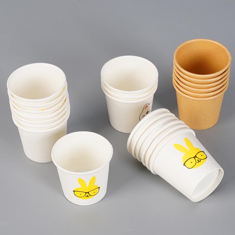 Custom Logo 1oz Disposable Paper Tasting Cups 